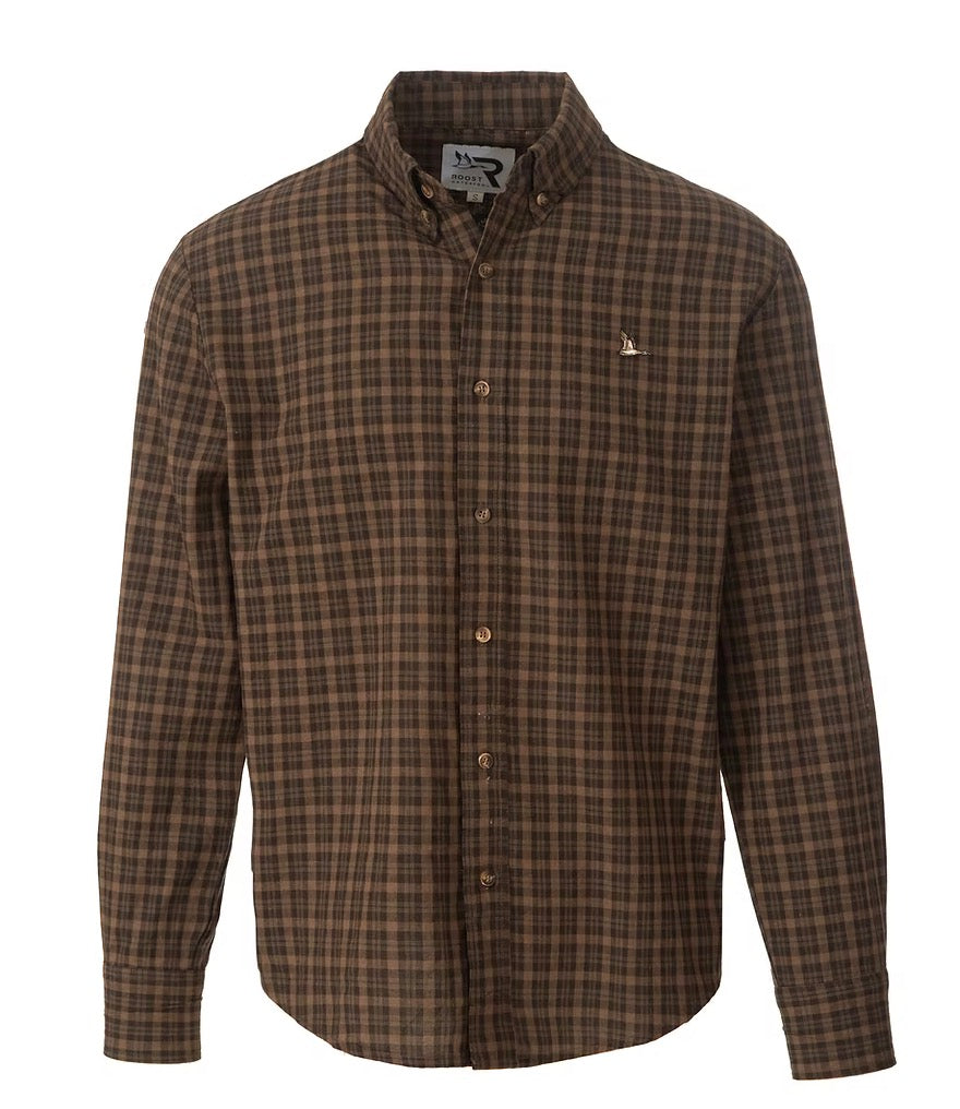 Roost Youth Evergreen Button Down