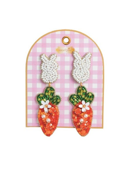 Easter Beaded Earrings