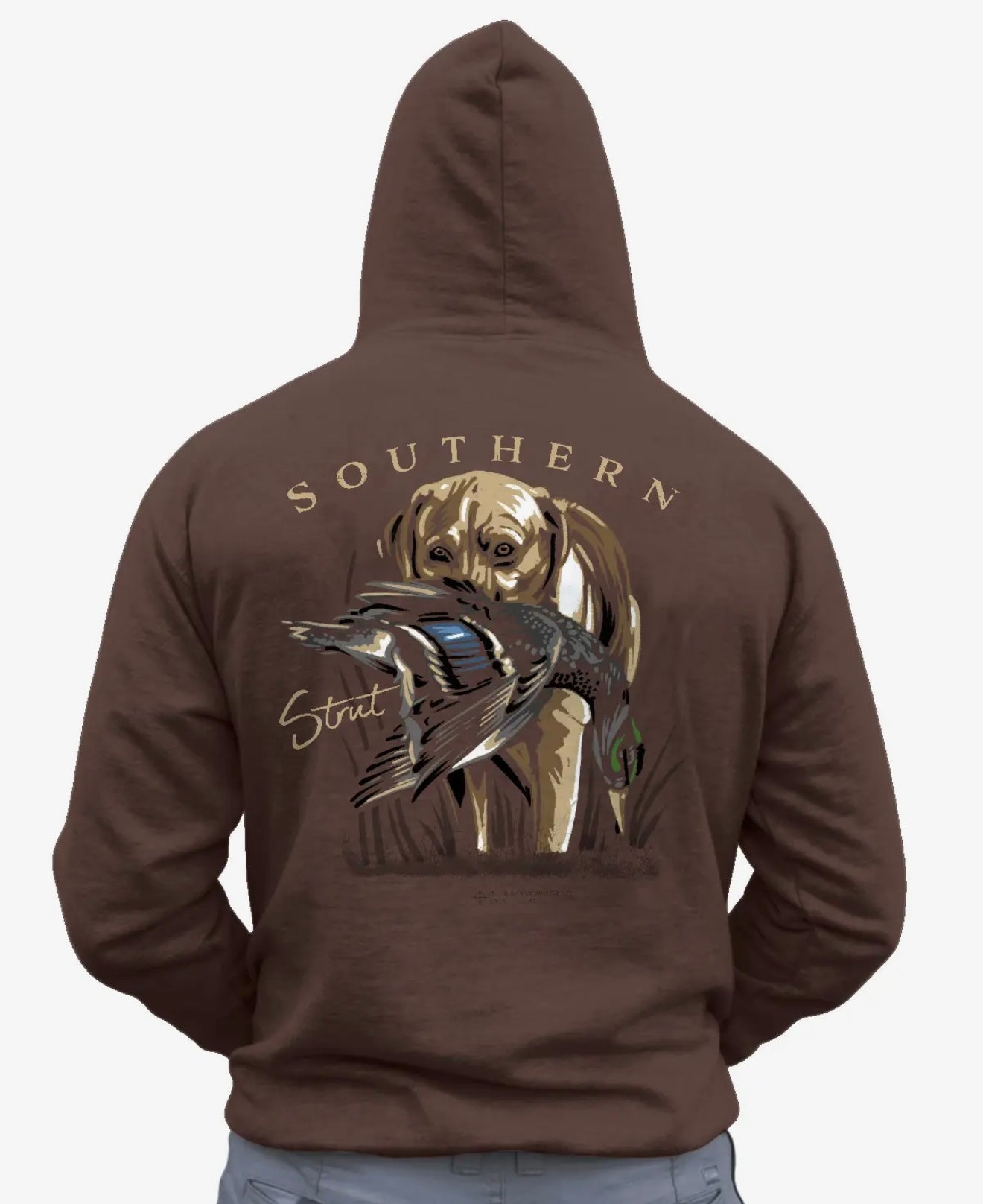DOG AND DUCK SKETCH Hoodie – Southern Strut