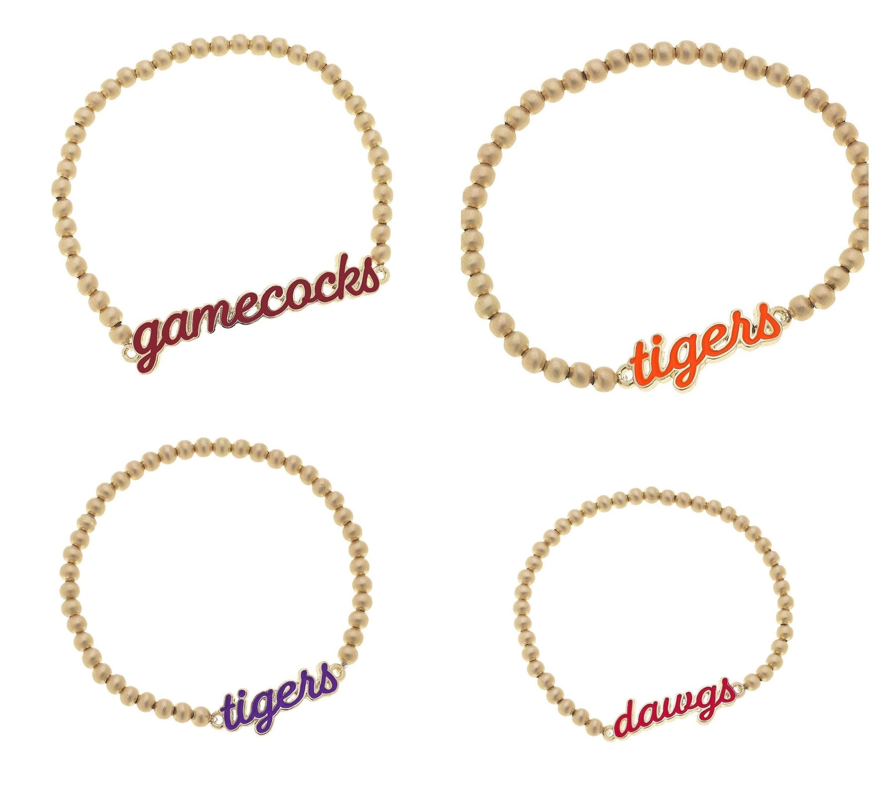 College Beaded bracelet