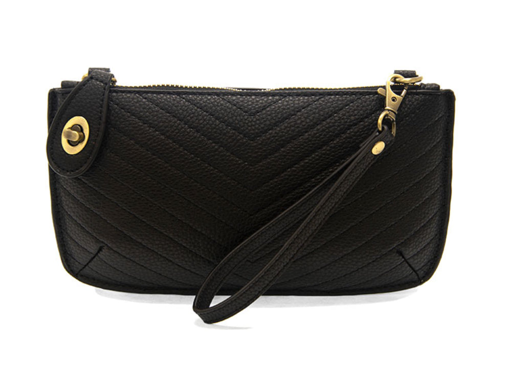 Joy Susan Quilted Mini Crossbody Wristlet Clutch