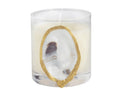 OYSTER BUBBLE GLASS SEA CANDLE