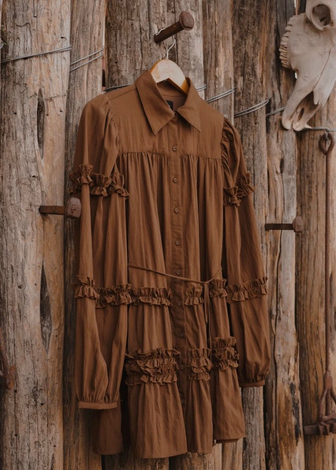 Dakota Ruffle Tunic Dress