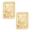 Bird Bam 24K Studs