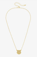 Georgia Bulldogs 24k Stamped Necklace