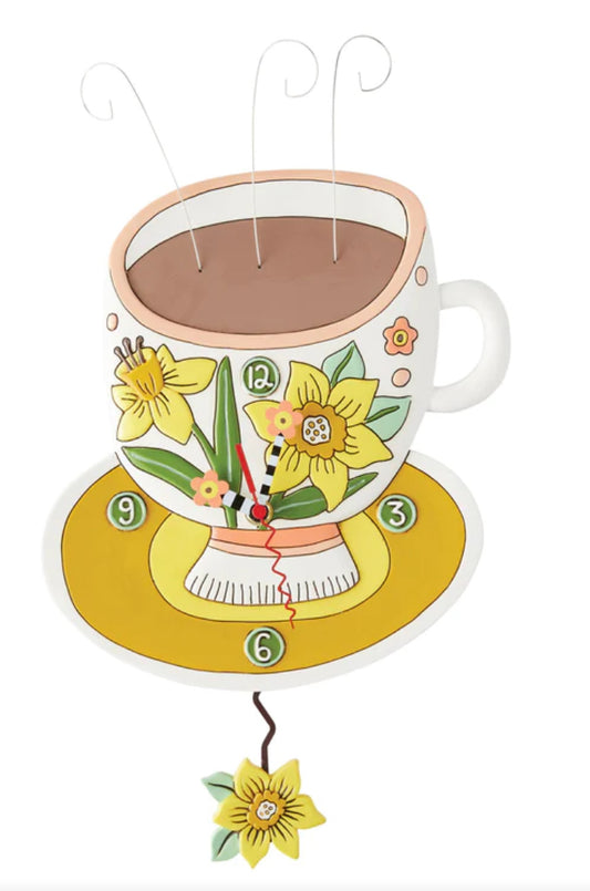 Cuppa Joy Clock “coffee”