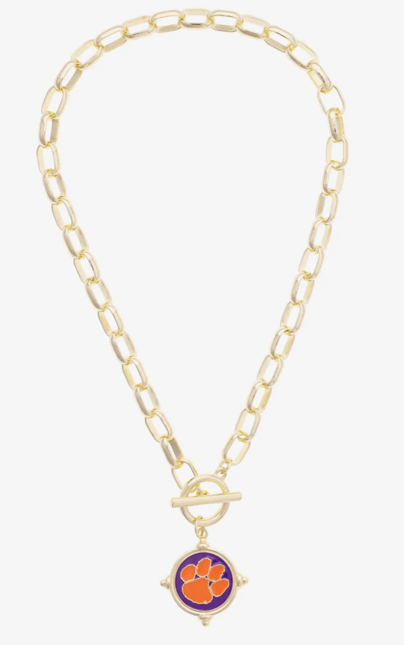 Game day Logo Intaglio Necklace