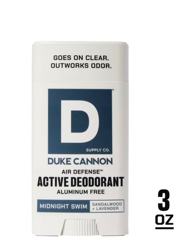 Duke Cannon Aluminum Free Deodorant