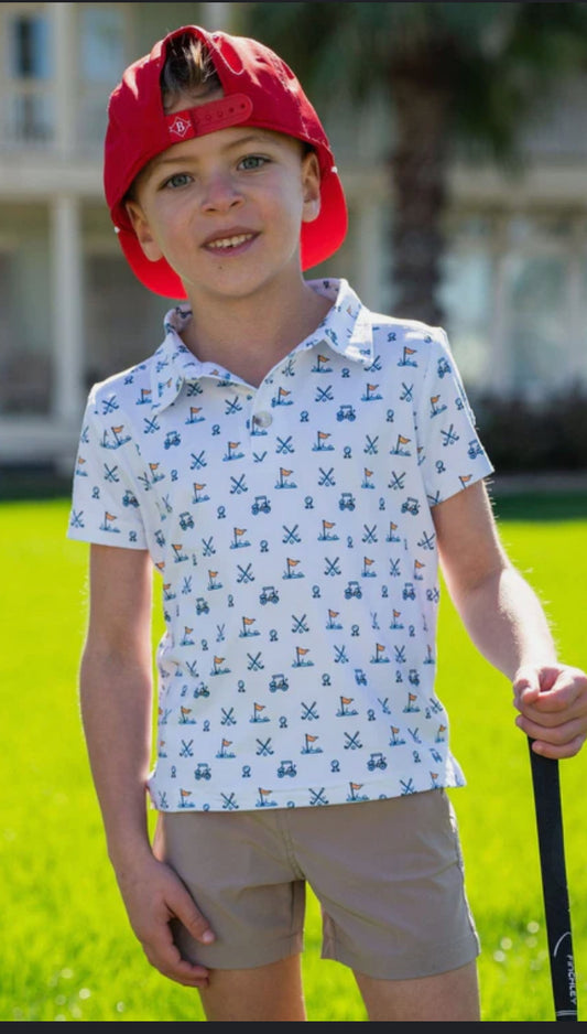 Youth Burlebo Hole In One Polo
