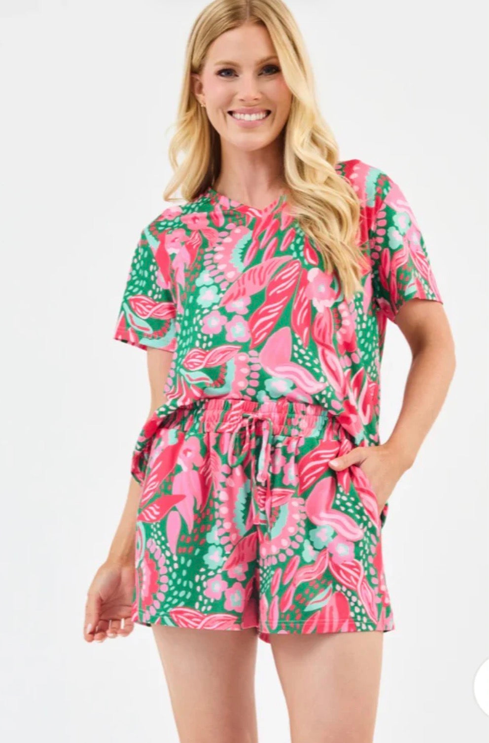Allie Short Set Canopy Gleam