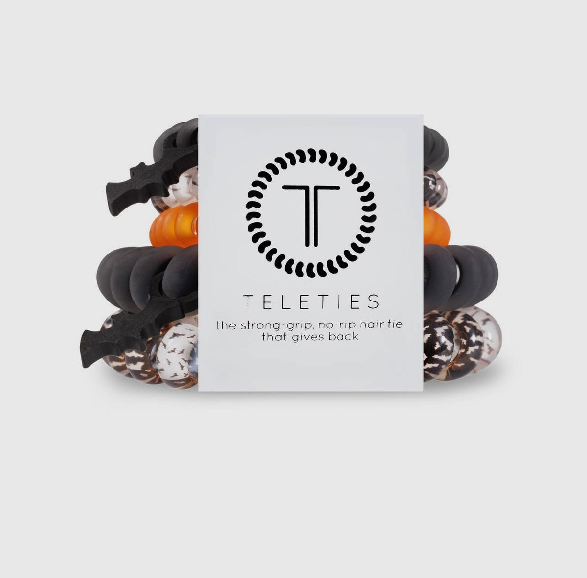 "Bat Attack" Halloween Teletie Hair Ties.