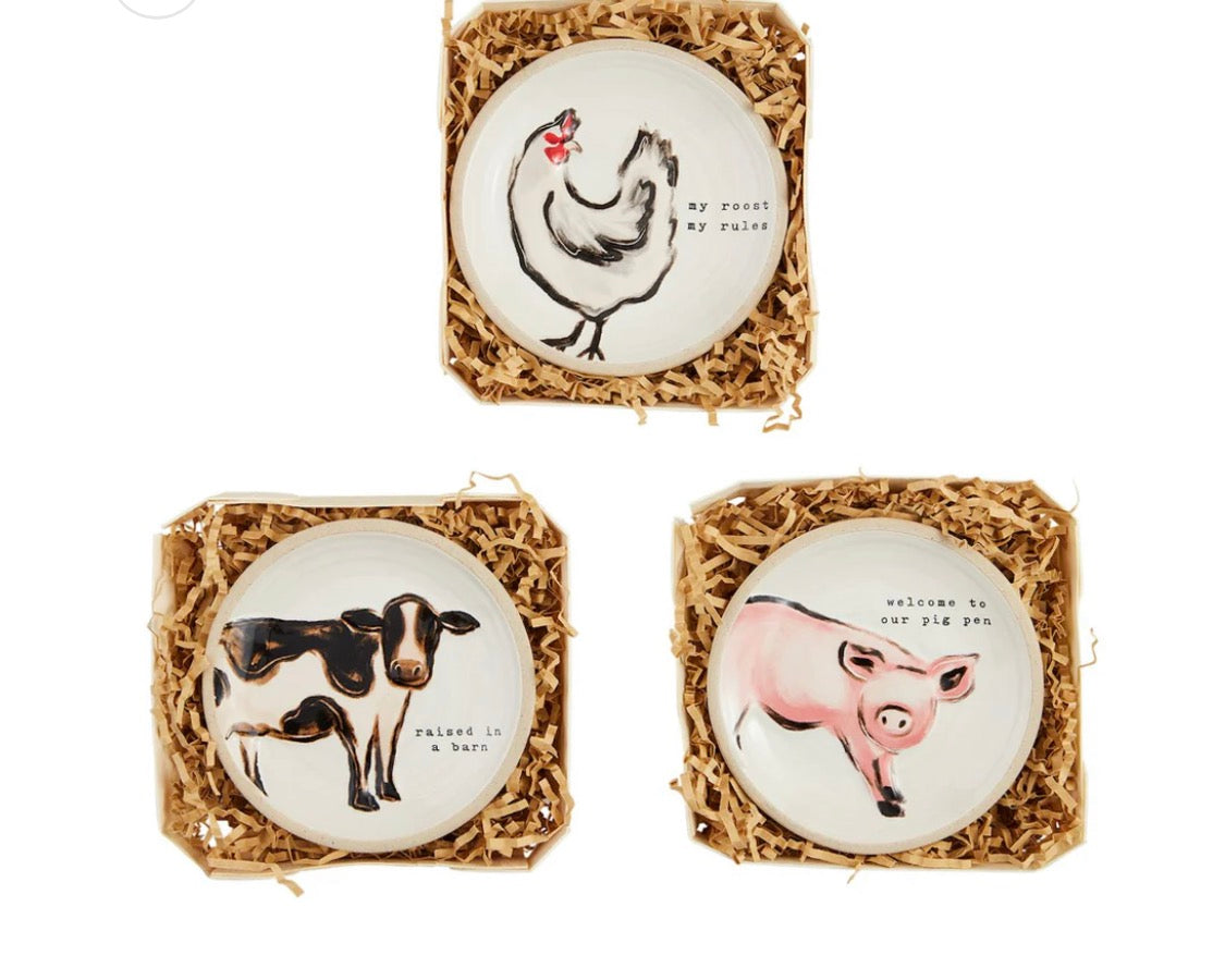 BOXED TIDBIT DISH