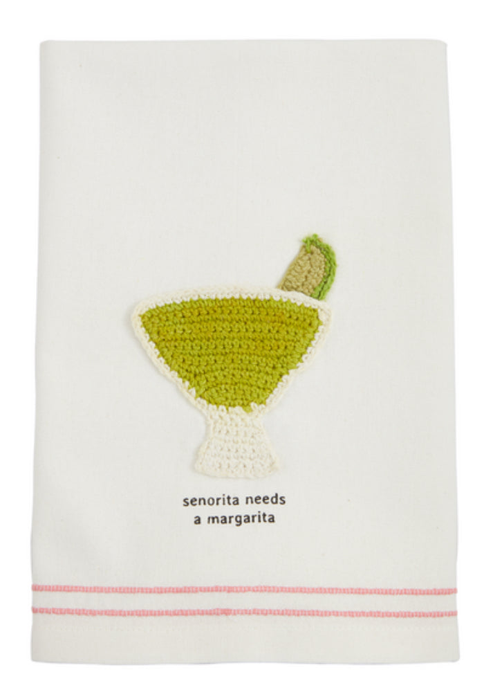 Fiesta Crochet Towel