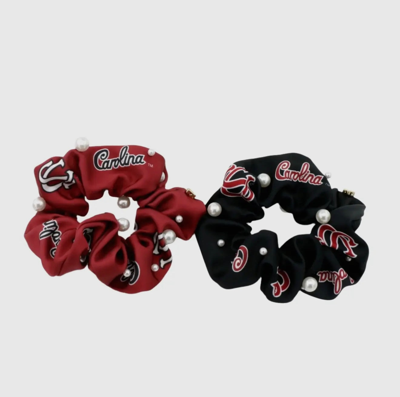 South Carolina Gamecock Scrunchie Set
