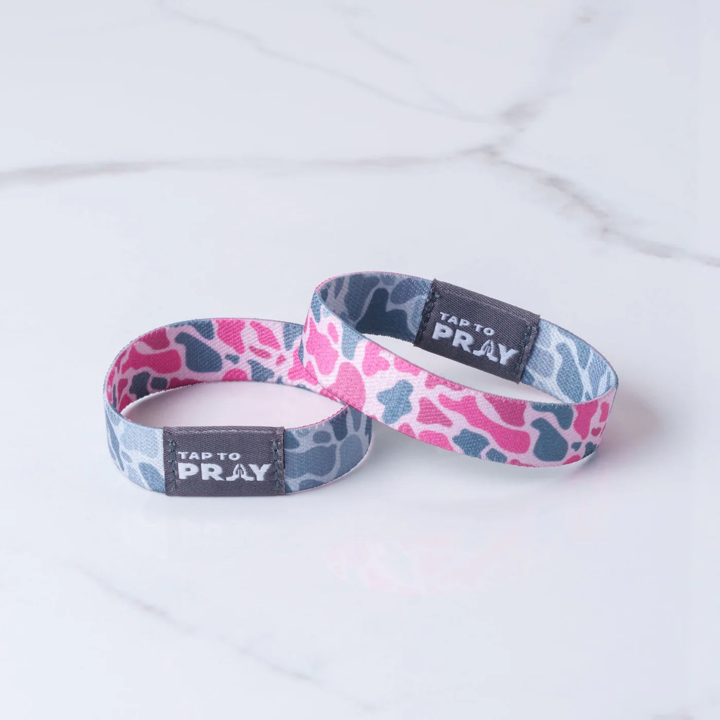 Tap to Pray - River Rock Camo Pink & Ash