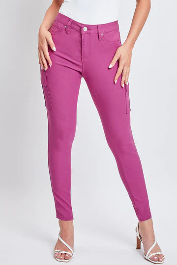 Berry rose Hyperstretch Skinny pants.