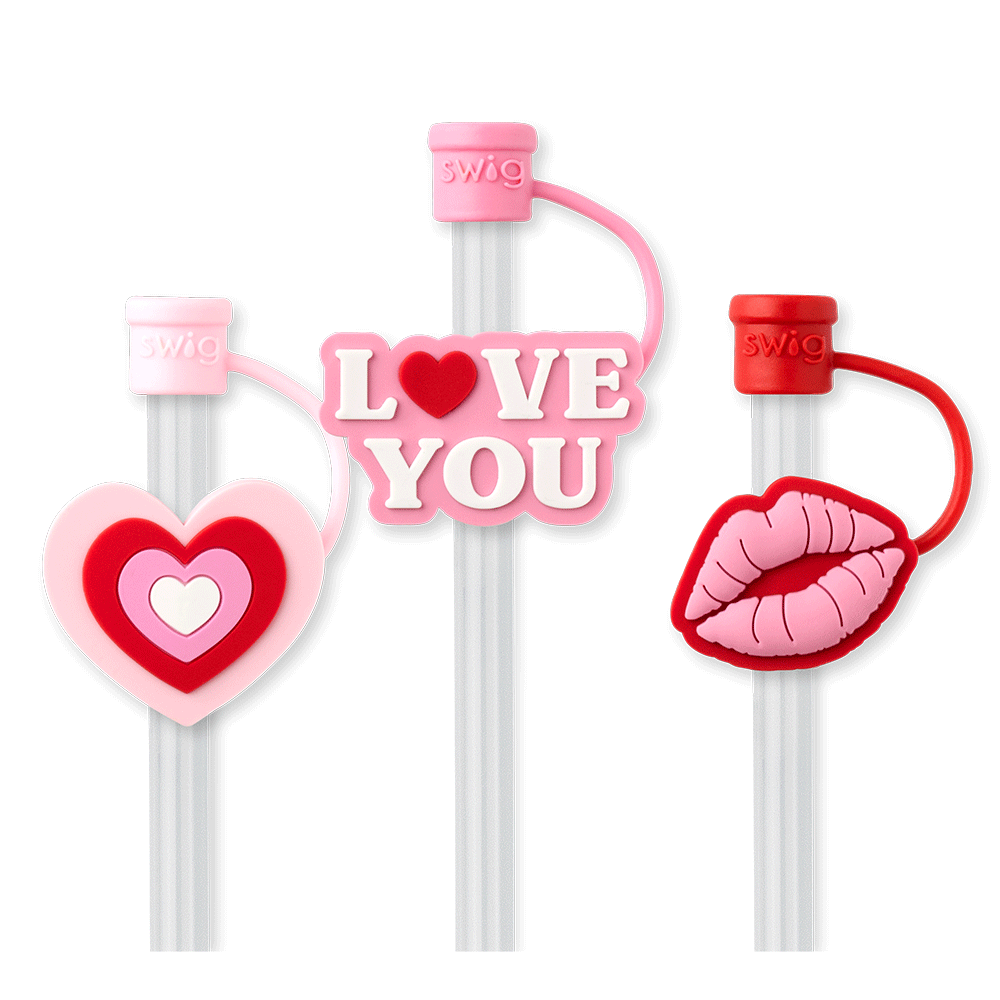 Sweetheart Straw Topper