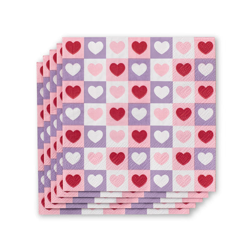 Valentines Cocktail Napkins