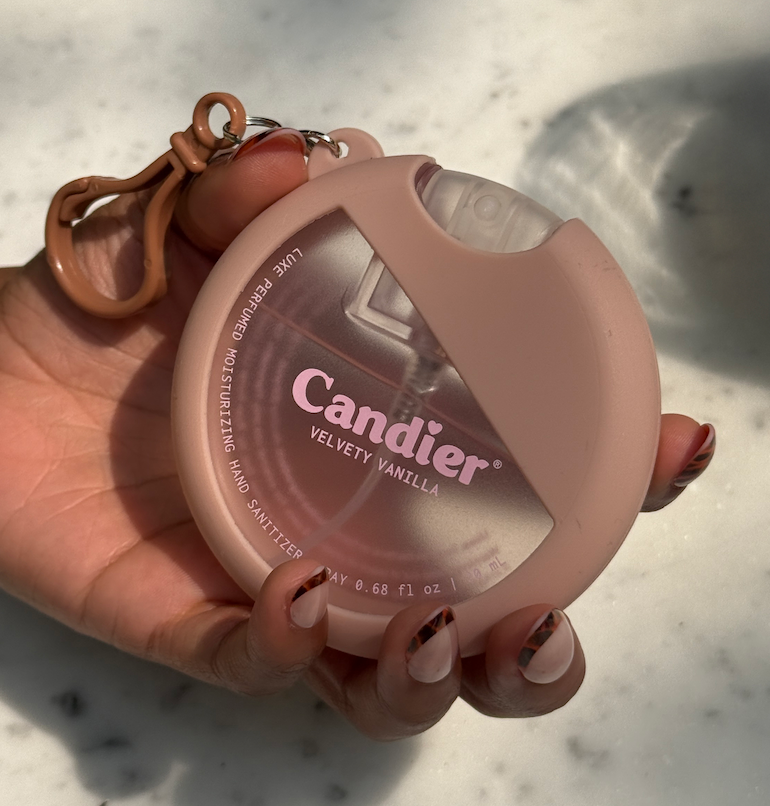 Candier Hand Sanitizer & Clip Case