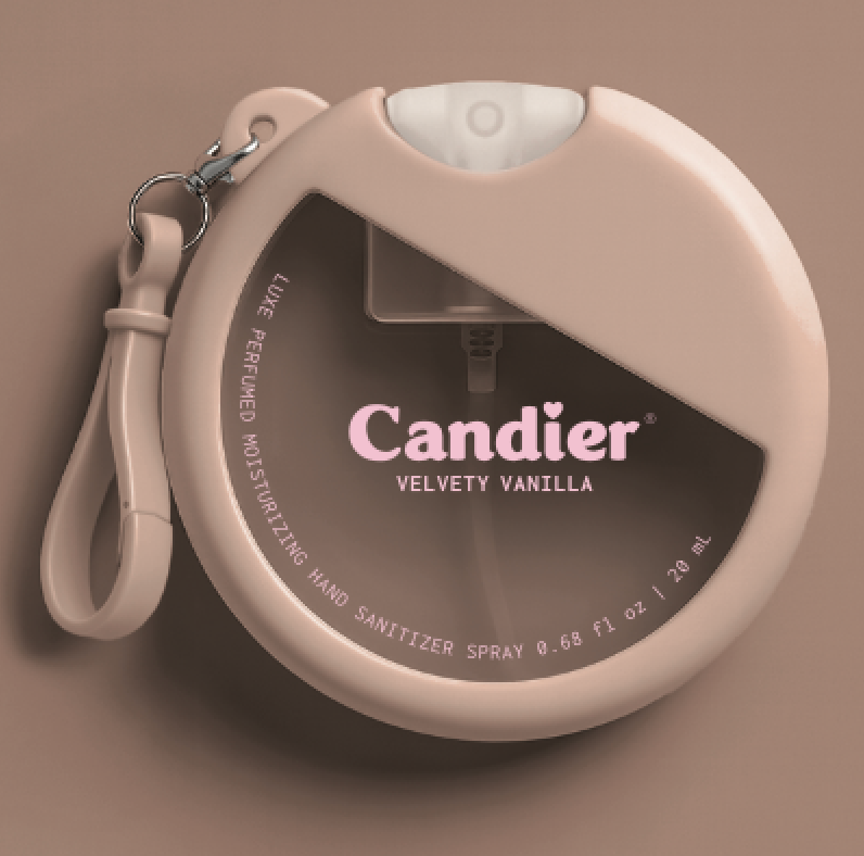 Candier Hand Sanitizer & Clip Case