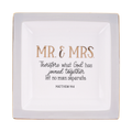 Mr. & Mrs. Joined Together Trinket Tray