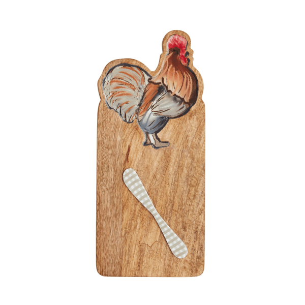 ENAMEL WOOD BOARD SET