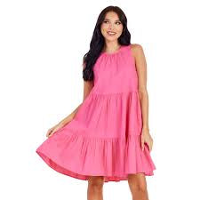 Pink Becker Bow Dress