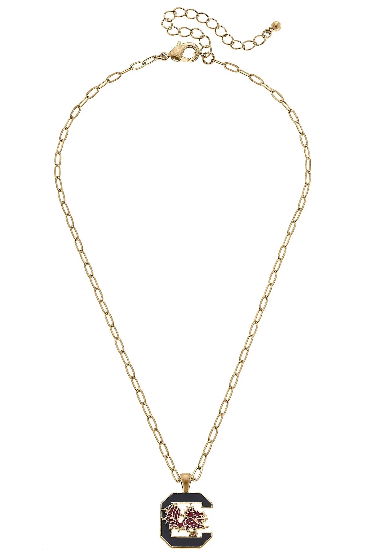 Gameday enamel Pendant Necklace