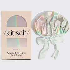 Kitsch Adjustable Oversized Satin Bonnet