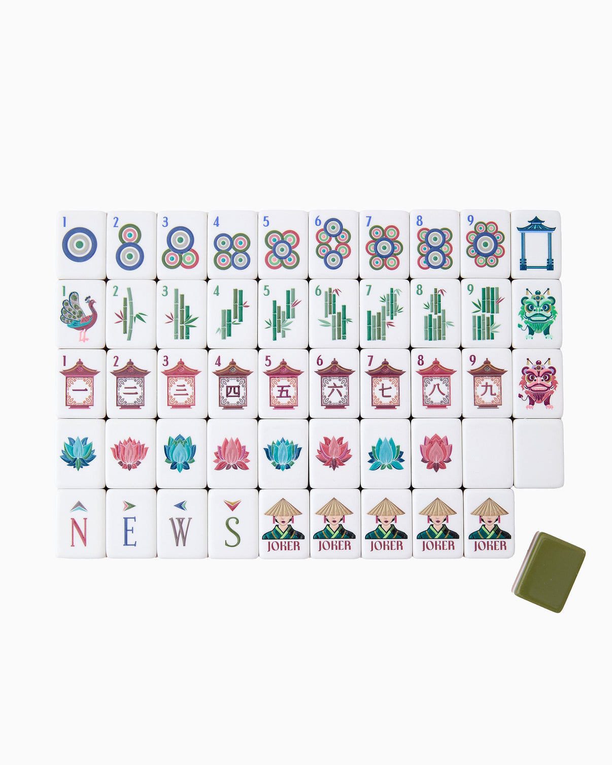 Drake Mahjong Tiles