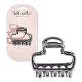 Kitsch Metal Medium Open Shape Puffy Claw Clip