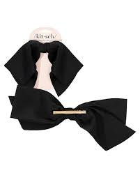 Kitsch Recycled Fabric Bow Hair Clip