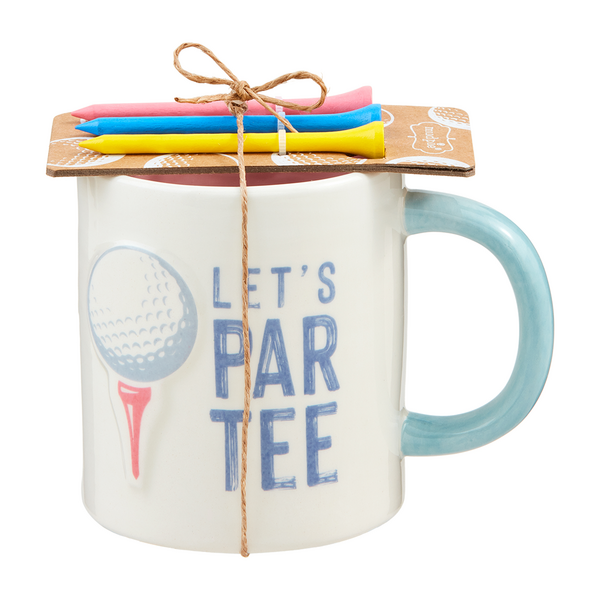 Mudpie Mug & Golf Tee Set