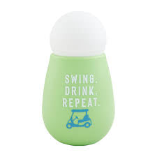 Golf Wine Glass & Ice Mold Sets