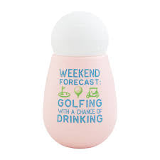 Golf Wine Glass & Ice Mold Sets