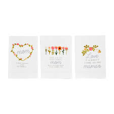 Mom Embroidery Towels