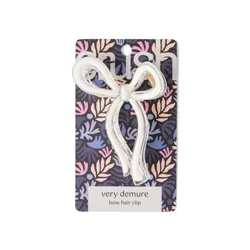 Crush Very Demure Bow Hair Clip