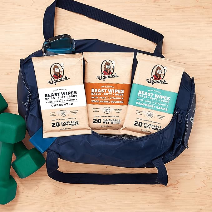 Dr. Squatch Beast Wipes