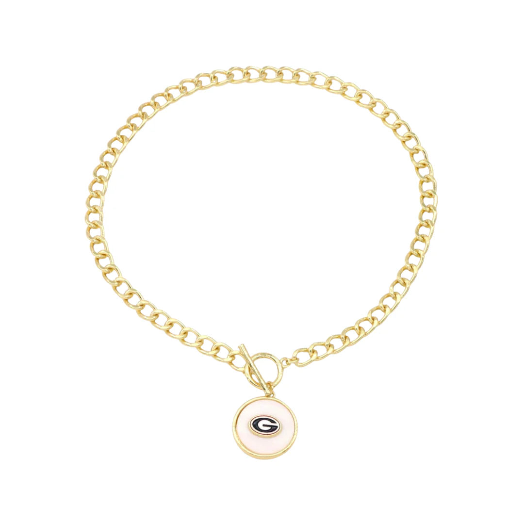 Georgia Logo Necklace