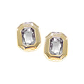 Clear Jeweled Studs