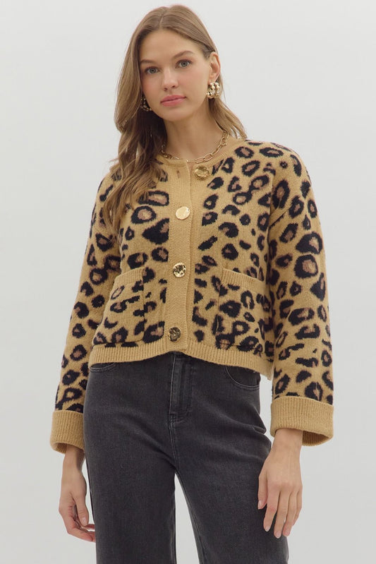 Animal Print Fall Jacket