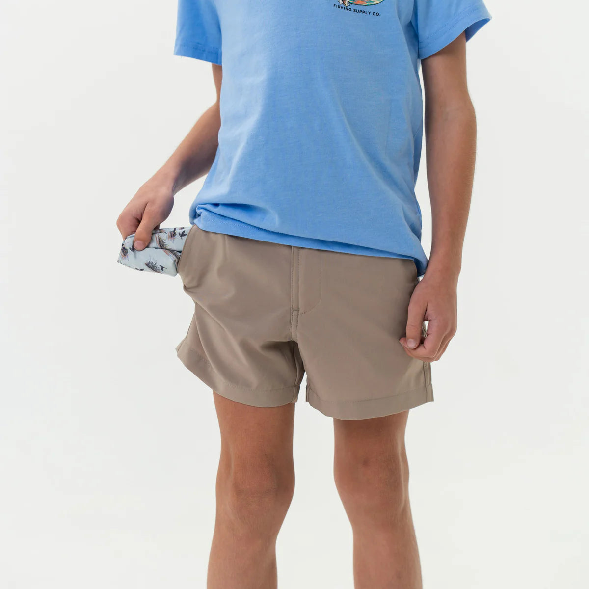 Burlebo Youth Everyday Short Khaki
