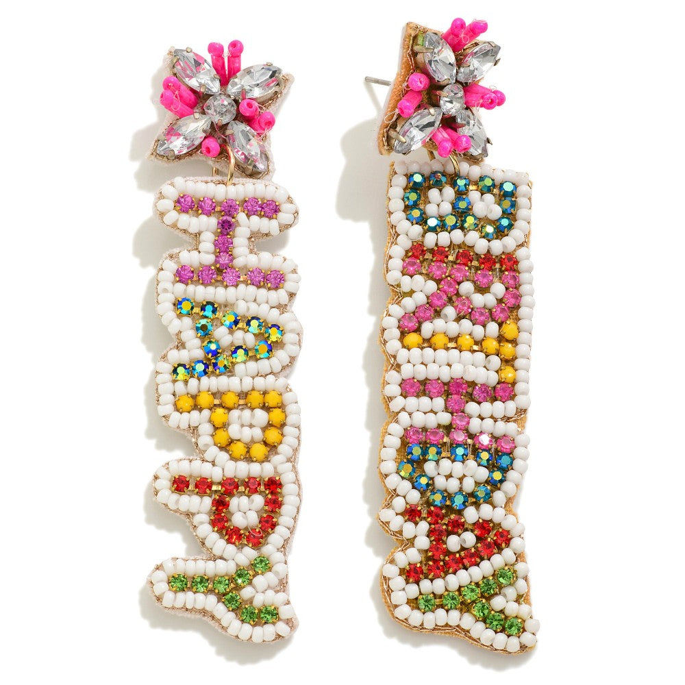Happy Birthday Earrings