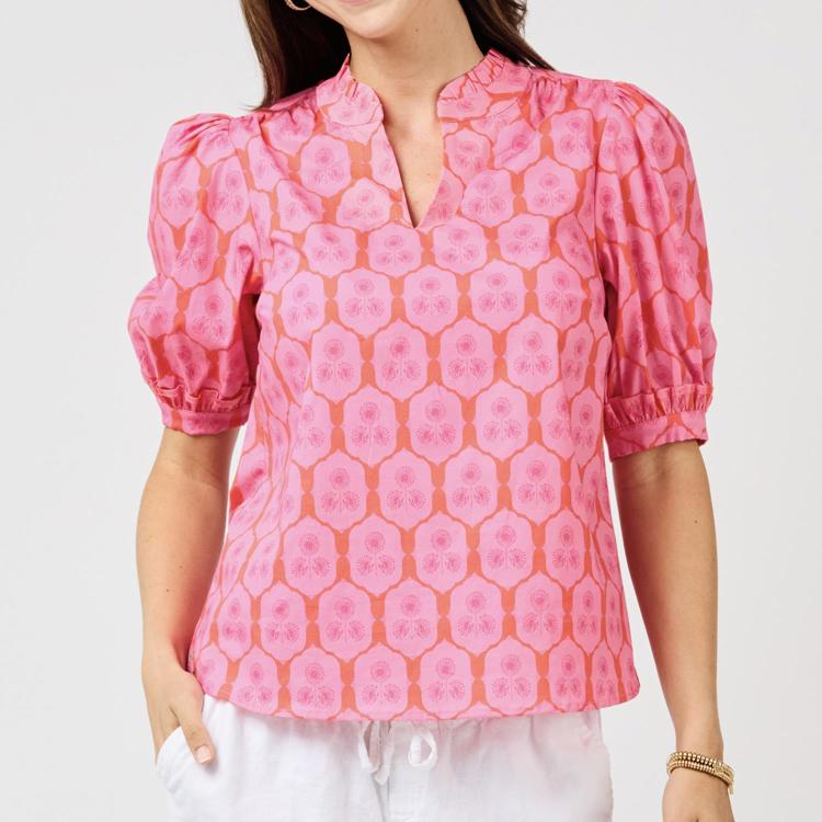 Top Colette Rosette Charm Pink