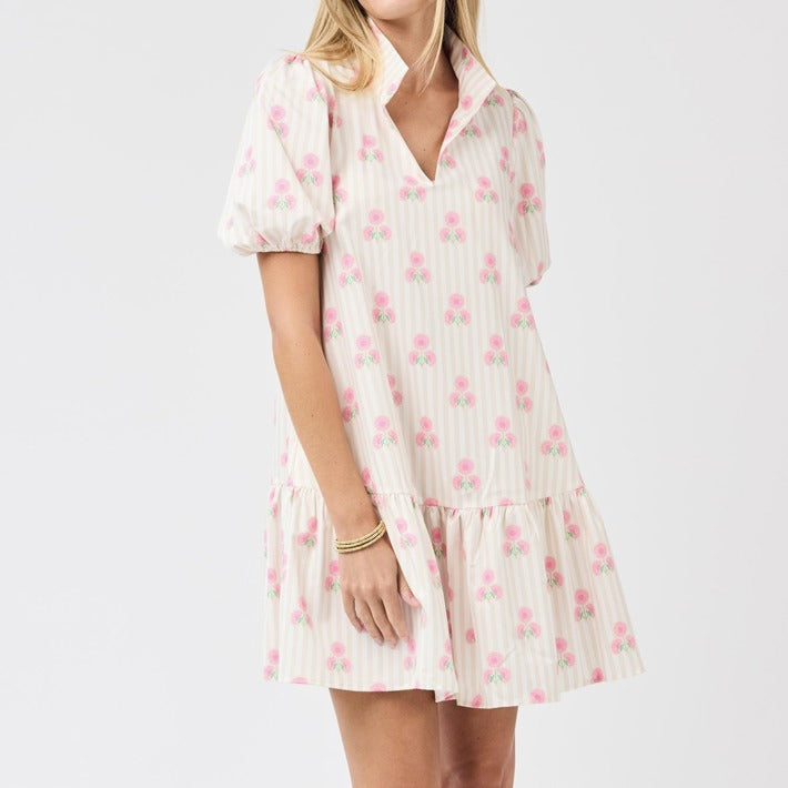 Dress Nancy Sweetbriar Stripe Pink