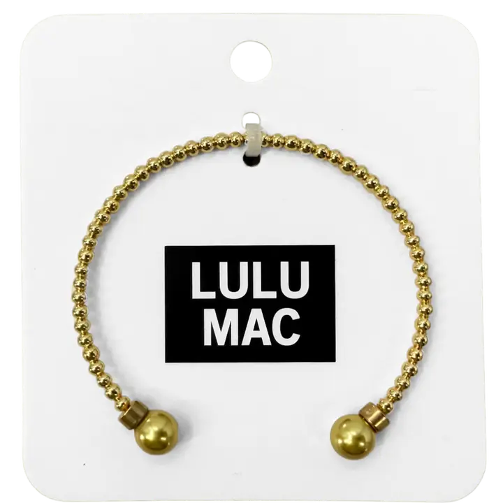 Lulu Mac Gold Cuff Bracelet