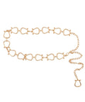 Linked Horsebit Chain Belt