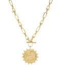GAMEDAY Chain Football Theme Necklace