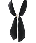Accented Pearl Long Scarf Necklace