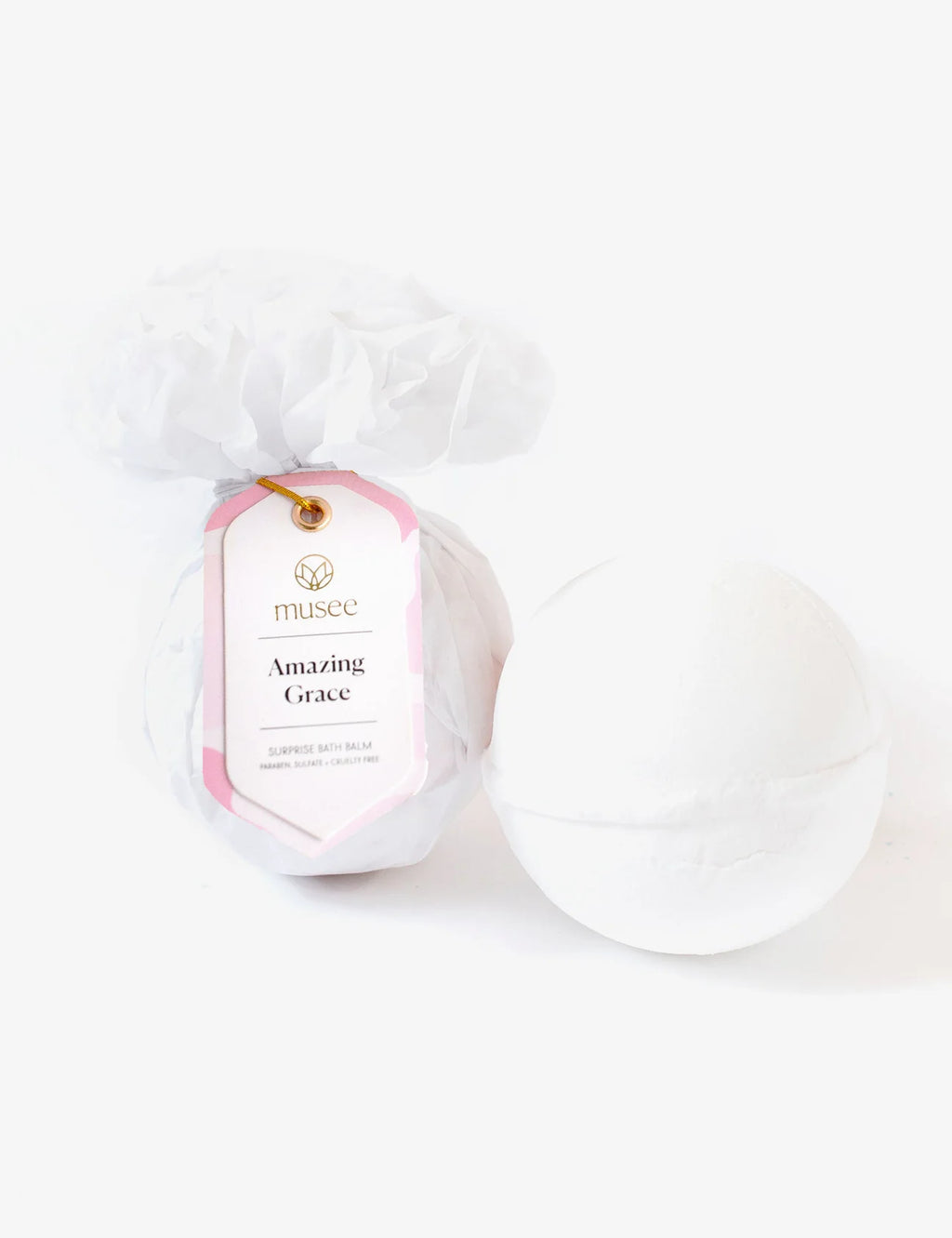 White "Amazing Grace" Musee bath balm.